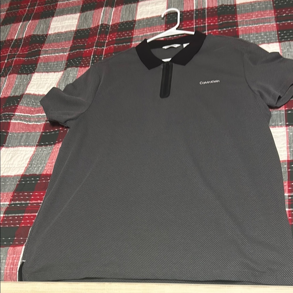 Calvin Klein Black Polo Shirt